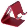 Cell Phone Universal Desk Stand Compatible with All Mobile Smart Phone,Heavy Duty But Elegant, High End Look (Red) Cell Phone Universal Desk Stand Compatible with All Mobile Smart Phone,Heavy Duty But Elegant, High End Look (Red)