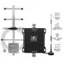 Cell Phone Signal Booster for Home and Office - Boost Verizon AT&T T-Mobile 4G LTE Data & HD Voice (Volte) Signal with 700MHz Dual Band 12/13/17 Cell Repeater Amplifier Kit Omni/Yagi Antennas