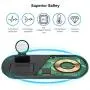 Wireless Charger, 3 in 1 Wireless Charging Station for Apple, Fast Wireless Charging pad with Apple Watch Charger for iPhone 11/11pro/SE/X/XS/XR/Xs Max/8/8 Plus iwatch Series 5 4 3 2 1 Airpods Pro 2 Wireless Charger, 3 in 1 Wireless Charging Station for Apple, Fast Wireless Charging pad with Apple Watch Charger for iPhone 11/11pro/SE/X/XS/XR/Xs Max/8/8 Plus iwatch Series 5 4 3 2 1 Airpods Pro 2