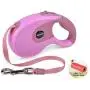 SWIHELP Dog Leash Retractable, 16 ft Pet Leash for Small Medium Large Dogs Up to 40 KG with One Button&Lock System for Training, Walking, Jogging SWIHELP Dog Leash Retractable, 16 ft Pet Leash for Small Medium Large Dogs Up to 40 KG with One Button&Lock System for Training, Walking, Jogging