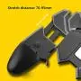 LICHIFIT Mobile Game Controller Turnover Button Gamepad six-Finger Phone Handle Gaming Trigger Fire Aim Key for PUBG iOS Android