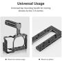 SMALLRIG Top Handle Grip Cheese Handle with Cold Shoe Mount for Digital DSLR Camera - 1638