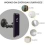 Hula+ Phone Holder/Stand for TikTok/YouTube/Livestream/Make Up. Perfect for Air Travel/Bathroom/Kitchen, Tripod Alternative/Mirror Phone Holder. Works with iPhone & Android Devices