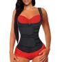 HOTAPEI Sweat Band Waist Trainer for Women Vest Corset Fitness Body Shaper for Weight Loss Everyday