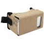 Google Cardboard,Virtual Real Store 3D VR Headsets Virtual Reality Glasses Box with Clear 3D Optical Lens and DIY Comfortable Head Strap Nose Pad for All 3-5.5 Inch Smartphones (Upgrade 1.0, 1 Pack)