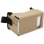 Google Cardboard,Virtual Real Store 3D VR Headsets Virtual Reality Glasses Box with Clear 3D Optical Lens and DIY Comfortable Head Strap Nose Pad for All 3-5.5 Inch Smartphones (Upgrade 1.0, 1 Pack)
