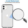 JETech Case for Apple iPhone 11 (2019), 6.1-Inch, Shockproof Bumper Cover, Anti-Scratch Clear Back, Grey