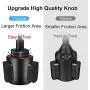 Yoocaa Cup Phone Holder for Car, Ultra Stable Cell Phone Cup Holder, Expandable Base Cup Holder Phone Holder Compatible with All Smart Cell Phone.