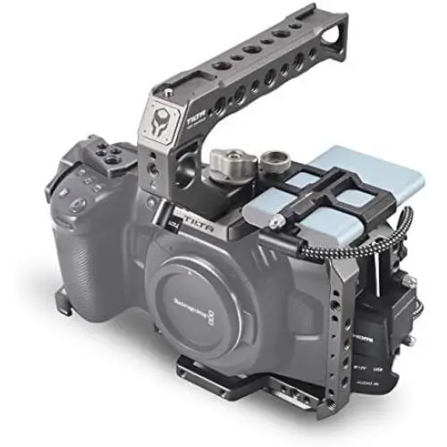 Tilta Basic Camera Cage Kit for BMPCC 4K, Gray Tilta Basic Camera Cage Kit for BMPCC 4K, Gray