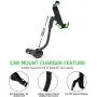 Car Phone Mount, Vansky Gooseneck Car Charger Holder Cradle Mount with Dual USB 3.1A Max Charging Ports for iPhone X/8 Plus/7 Plus/7/6/6S,Samsung Galaxy S5/S6/S7/S8, Google Nexus, Huawei