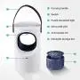 YISSVIC Mosquito Killer Trap Indoor Insect Fruit Fly Bug Gnat Killer Lamp Trap, Chemical Free - Child Safe YISSVIC Mosquito Killer Trap Indoor Insect Fruit Fly Bug Gnat Killer Lamp Trap, Chemical Free - Child Safe