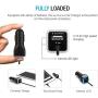 iPhone Car Charger, [Apple MFI Certified] Lighting Car Charger for iPhone X, XR, XS, 8, 8 Plus, 7, 7 Plus 6S / 6S Plus, 6 Plus, SE, 5S, iPad Pro, Air 2, Mini 4 with Extra USB Port