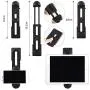 Tablet Tripod 53 inch iPad Tripod Aluminum Smartphone Tripod for iPhone iPad Pro Camera Mobile Phone Lightweight Travel Selfie Stand Tripod Black Tablet Tripod 53 inch iPad Tripod Aluminum Smartphone Tripod for iPhone iPad Pro Camera Mobile Phone Lightweight Travel Selfie Stand Tripod Black