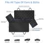 BEIKOTT Dog Car Seat Covers, Pet Seat Cover, Anti-Scratch Waterproof Car Seat Cover, 600D Heavy-Duty Car Backing Pet Hammock with Side Flaps for Cars Trucks SUVs