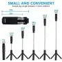 Selfie Stick Tripod, Extendable Selfie Stick with Detachable Wireless Remote and Tripod Stand Selfie Stick for iPhone 11/11 pro/X/8/7/6s/6,Samsung Galaxy S10/S9/S8/S7/Note 9/8,Huawei and More Selfie Stick Tripod, Extendable Selfie Stick with Detachable Wireless Remote and Tripod Stand Selfie Stick for iPhone 11/11 pro/X/8/7/6s/6,Samsung Galaxy S10/S9/S8/S7/Note 9/8,Huawei and More
