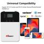 HiBoost Cell Phone Signal Booster for Home and Office, Up to 4,000-10,000 Sq.Ft, Compatible All US Carriers- Verizon, AT&T, Sprint, T-Mobile on All Cellular Devices (10K Plus)