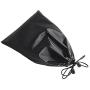 GLCON Waterproof Black Dark Small Carrying Storage Pouch Case Canvas Bags for Iphones Coins Pencil Case Cosmetic Bags and Ipad Mini,case for headset earphones cell phone accessories,Protection of power bank ps vita video/audio players