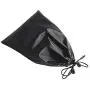 GLCON Waterproof Black Dark Small Carrying Storage Pouch Case Canvas Bags for Iphones Coins Pencil Case Cosmetic Bags and Ipad Mini,case for headset earphones cell phone accessories,Protection of power bank ps vita video/audio players