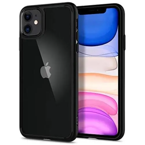 Spigen Ultra Hybrid Designed for Apple iPhone 11 Case (2019) - Matte Black