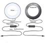 ZoMei 6 Selfie Ring Light with Tripod Stand & Cell Phone Holder for Live Stream Makeup YouTube Video Portrait Photography,Mini LED Camera Ringlight with Ball Head for iPhone Xs Max XR