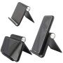 Cell Phone Stand Multi-Angle,EKUCI Portable Stand/Universal Desktop Cradle can be Used on All Smartphones, Suitable for The iPad Mini Series, e-Reader -Black