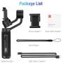 Zhiyun Smooth-Q2 (Official Dealer) 3-axis Smartphones Gimbal Stabilizer, Vortex/POV Mode, 260g Payload, Zhiyun-Smooth-Q2-phone-gimbal-stabilizer