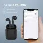 Bluetooth Earbuds Wireless Earbuds Bluetooth Headphones Earphones with 30H Playtime HiFi 3D Stereo Sound,IPX5 Waterproof Built-in Mic Earphones CVC8.0 Apt-X with Charging Case for Sports,Black Bluetooth Earbuds Wireless Earbuds Bluetooth Headphones Earphones with 30H Playtime HiFi 3D Stereo Sound,IPX5 Waterproof Built-in Mic Earphones CVC8.0 Apt-X with Charging Case for Sports,Black