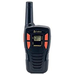 Cobra CXT195 16-Mile microTALK 2-Way Walkie Talkies 2 Pack, Black