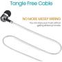 Sephia SP3060 Earbuds, Noise Isolating in Ear Headphones, Powerful Bass Sound, High Definition, Pure Audio, Earphones Compatible with iPhone, iPod, iPad, MP3 Players, Samsung Smartphones and Tablets