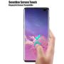 Alinsea Screen Protector Compatible for S10 Plus/+ Tempered Glass [Full Adhesive] [Fingerprint Sensor Compatible] [3D Glass] [Case Friendly] 9H Glass Screen Protector for Samsung Galaxy S10 Plus/+