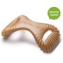 UPDATED DESIGN - Benebone Real Bacon Durable Dental Dog Chew Toy for Aggressive Chewers, Made in USA