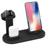 Wireless Charger for Apple Watch, ATETION 3 in 1 Charging Stand Compatible with iWatch Series 5/4/3/2/1, Compatible for AirPods and iPhone 11/Xs/X Max/XR/X/8/8Plus/7/7 Plus /6S Plus