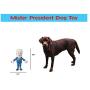 FUZZU Bill Clinton Political Parody Novelty Dog Chew Toy with Squeaker - Large 17" Size Toy