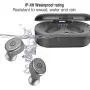 TOZO T10 Bluetooth 5.0 Wireless Earbuds with Wireless Charging Case IPX8 Waterproof TWS Stereo Headphones in Ear Built in Mic Headset Premium Sound with Deep Bass for Sport Gray(Renewed)