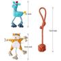 Toozey Small Dog Toys for Puppies with 3 Pack, Stuffless Crinkle Puppy Toys, Plush Puppy Teething Toys, and Natural Cotton Rope Toys for Small Dogs and Puppies, Healthy and Durable Toozey Small Dog Toys for Puppies with 3 Pack, Stuffless Crinkle Puppy Toys, Plush Puppy Teething Toys, and Natural Cotton Rope Toys for Small Dogs and Puppies, Healthy and Durable