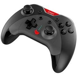 ipega-PG-SW023 Bluetooth Wireless Gamepad with Vibrating six-axis Function for N-Switch PS3 Galaxy S10/S10+ Galaxy S20 S20+5G LG Oppo VIVO MI Android Smartphone Tablet (Win 7 and Above) (Black)