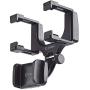 Cellet Vehicle Rear View Mirror Phone Holder Mount Universal Smartphone Cradle Compatible to iPhone 11/11 Pro Xr Xs Max X 8 Plus Note 10 9 Galaxy S20 S20+ 5G S10 Plus S9 S8 Google Pixel 4 3 XL GPS LG