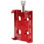 Enrilior Bicycle Aluminum Alloy Mobile Phone Bracket Bike Handlebar Clip Stand Navigation Holder(Red)