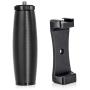 Smartphone Vlogging Kit, Phone Vlog Handle Grip with Phone Tripod Mount Handle Grip Aluminum Alloy for iPhone 11 Pro Max XS Samsung Google Camera Compatible for SmallRig Smartphone Cages - W1012