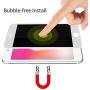iPhone 8 Plus 7 Plus Anti Spy Screen Protector Tempered Glass, Benks Privacy Protective Film with Unbreakable Soft Frame and 0.23mm 3D Curve Edge Full Coverage (White for Apple iPhone8 Plus, 5.5-Inch)