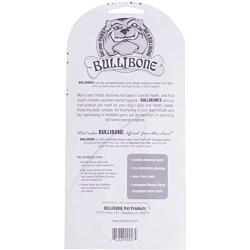 Bullibone Nylon Dog Chew Toy Nylon Bone - Improves Dental Hygiene, Easy to Grip Bottom, and Permeated with Flavor