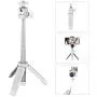Mini Portable Camera Tripod, for iPhone/Samsung/Google Smartphone Clamp/Action Cam, Lightweight White Handle Travel Tripod, 1/4" Vlog Camera Table Tripod Stand Video Shooting Photography Accessories Mini Portable Camera Tripod, for iPhone/Samsung/Google Smartphone Clamp/Action Cam, Lightweight White Handle Travel Tripod, 1/4" Vlog Camera Table Tripod Stand Video Shooting Photography Accessories