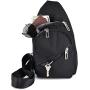 Westend Crossbody Sling Bag Backpack with Adjustable Strap