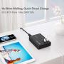 USB Charger, QOLIXM 8 Ports Charging Station (50W/10A) Multi Port USB Charger Hub Tablets & Multiple USB Devices