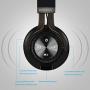Bluetooth Headphones, Riwbox XBT-880 Wireless Bluetooth Headphones Over Ear with Microphone and Volume Control Wireless and Wired Foldable Headset for iPhone/iPad/PC/Cell Phones/TV (Black&Grey)