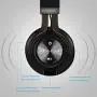 Bluetooth Headphones, Riwbox XBT-880 Wireless Bluetooth Headphones Over Ear with Microphone and Volume Control Wireless and Wired Foldable Headset for iPhone/iPad/PC/Cell Phones/TV (Black&Grey)