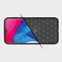 Samsung A20 case,Galaxy A20 Case,Galaxy A30 Case,MAIKEZI Soft TPU Slim Fashion Anti-Fingerprint Non-Slip Protective Phone Case Cover for Samsung Galaxy A20/A30(Black Brushed TPU)