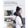 VeagleFly Neck and Shoulder Massager with Heat, Deep Tissue Back Massager with 3D Powerful Kneading Nodes, Relax Body and Relieve Pain at Home, Car and Office