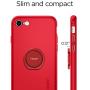 Spigen Style Ring 2 Cell Phone Ring/Phone Grip/Stand/Holder for All Phones and Tablets Compatible with Magnetic Car Mount - Red