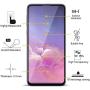 S10 Screen Protector Tempered Glass for Samsung Galaxy S10 Case Friendly 9H Hardness 3D Curved HD Coverage [Fingerprint ID Enabled] [Black] [2-Pack]